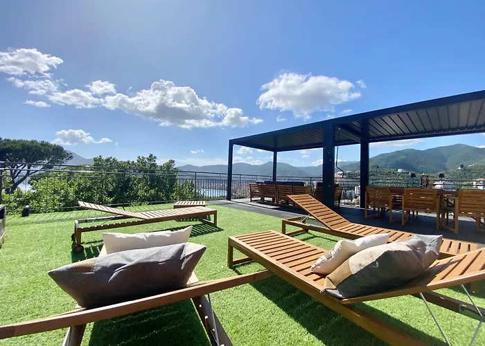 Casaviva - Terrace With Parking In Апартаменти Рапалло