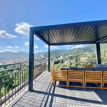 Casaviva - Terrace With Parking In Appartement Rapallo